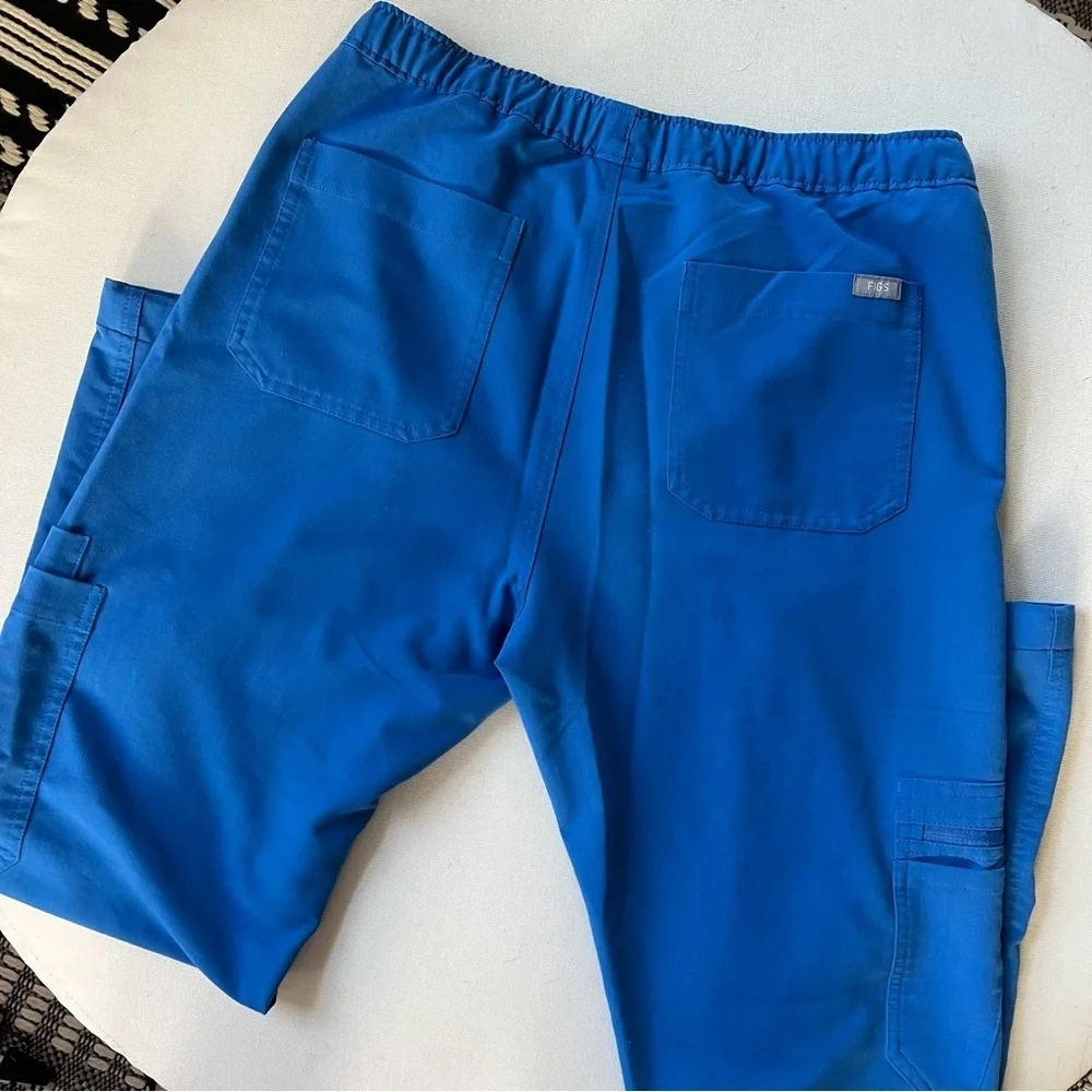Figs Cairo Cargo Scrub Pants Men’s S Blue TM3001 Technical Collection